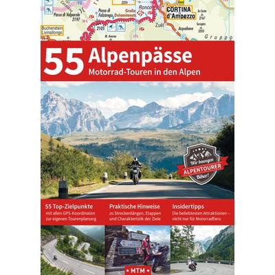 55 ALPENPÄSSE, Taschenbuch von Stephan Fennel,Snežana Šimičić, MoTourMedia, 978-3-939997-18-4