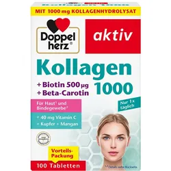 DOPPELHERZ Kollagen 1000 Tabletten 100 St