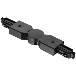 Nordlux Zubehör für Stromschiene LINK CONNECT Verbinder, Anschluss drehbar, IP20, schwarz NORD-79029903