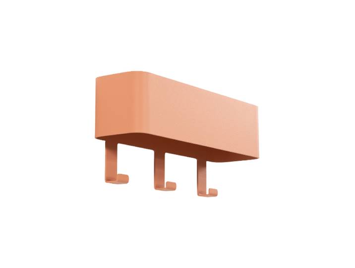 Design Wandgarderobe „Dax Play 3“ Clay Terra Spinder Design