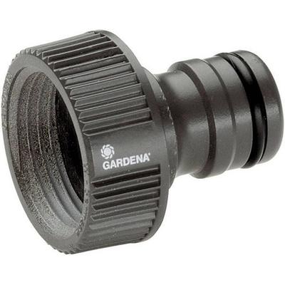 GARDENA 2802-20 Kunststoff Hahnanschluss Steckkupplung Profi-System, 33,25 mm (1') AG