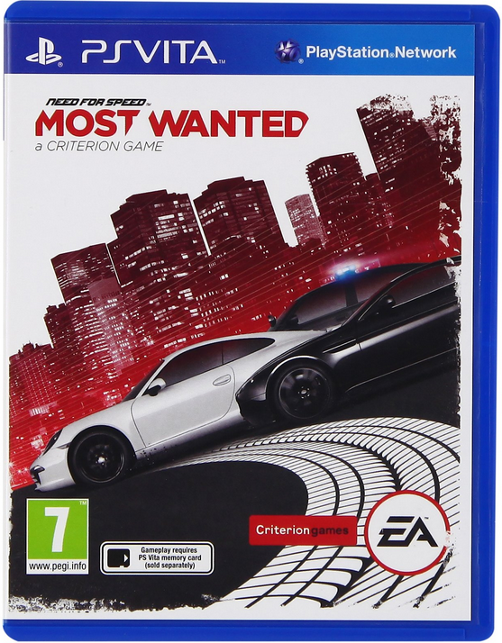 Need for Speed - Most Wanted (NIB) PSVita (Käytetty)