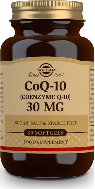 Solgar Coenzima Q-10 30 mg 30 Perlas