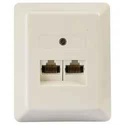 WEU 2X6-8AP-P - Western Universal, Anschlussdose, parallel beschaltet, AP