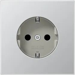 Jung SCHUKO-Steckdose aluminium AL 1520