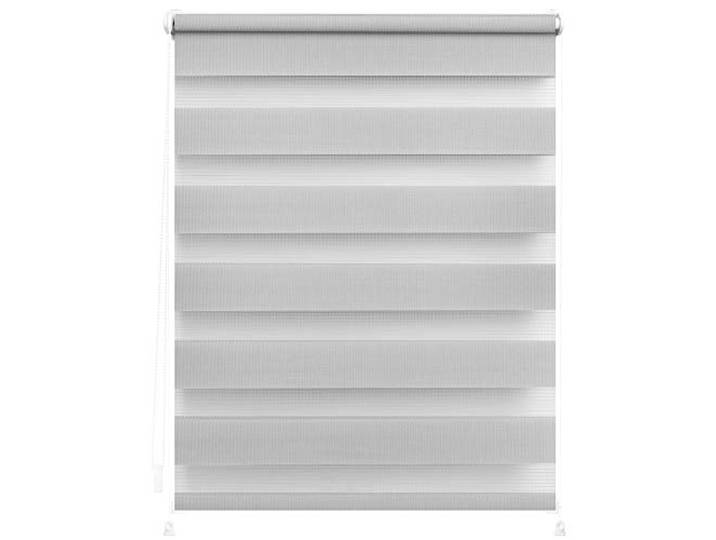 Lichtblick Doppelrollo Blickdicht ohne Bohren Grau 70 cm x 150 cm (B x L) Duo Rollo, Rollos für Fenster ohne Bohren, Doppelrollo ohne Bohren mit Verspannung, Trendfarben, stufenlos verstellbar