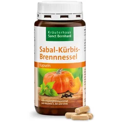 Sabal-Kürbis-Brennnessel-Kapseln 180 Kapseln - 109 g