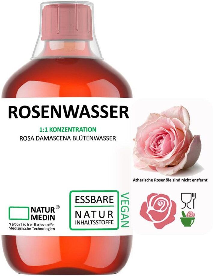 Naturmedin Rosenwasser Tonic PET
