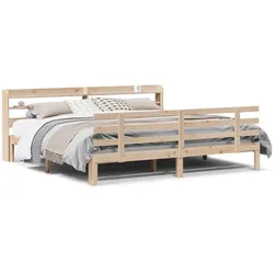 vidaXL, Bett, Bridger (200 x 200 cm)