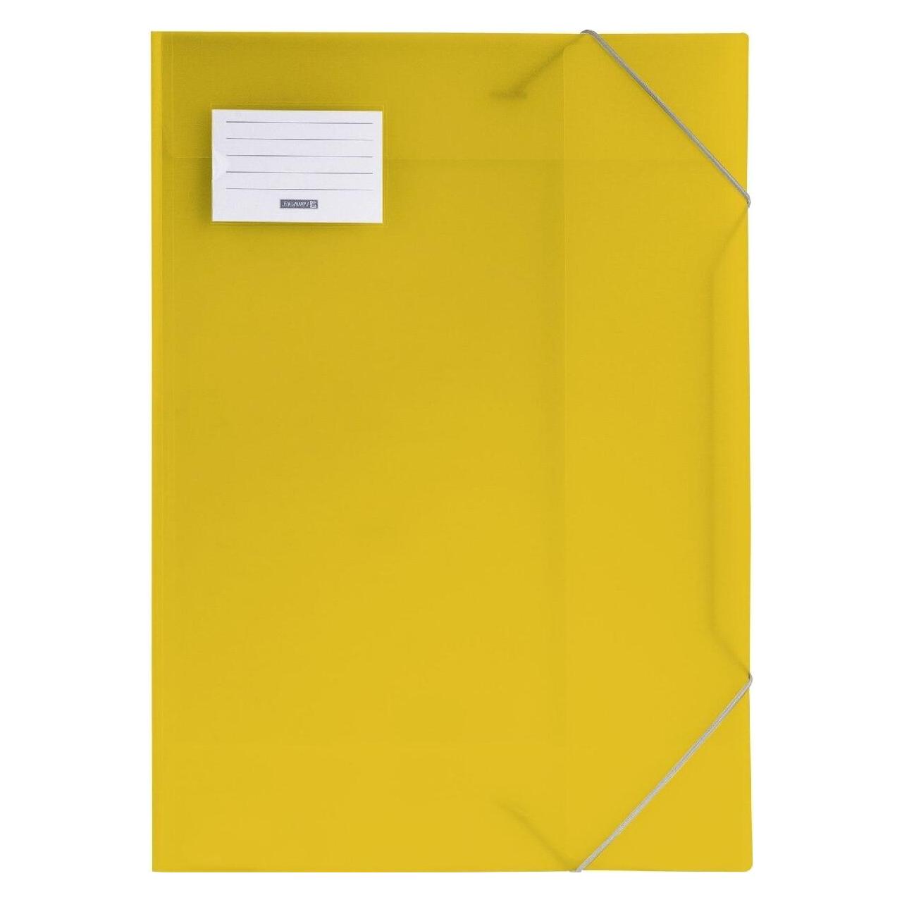 Brunnen Zeichenmappe FACT!pp DIN A3 gelb transparent (A3, 1x) (104705310)