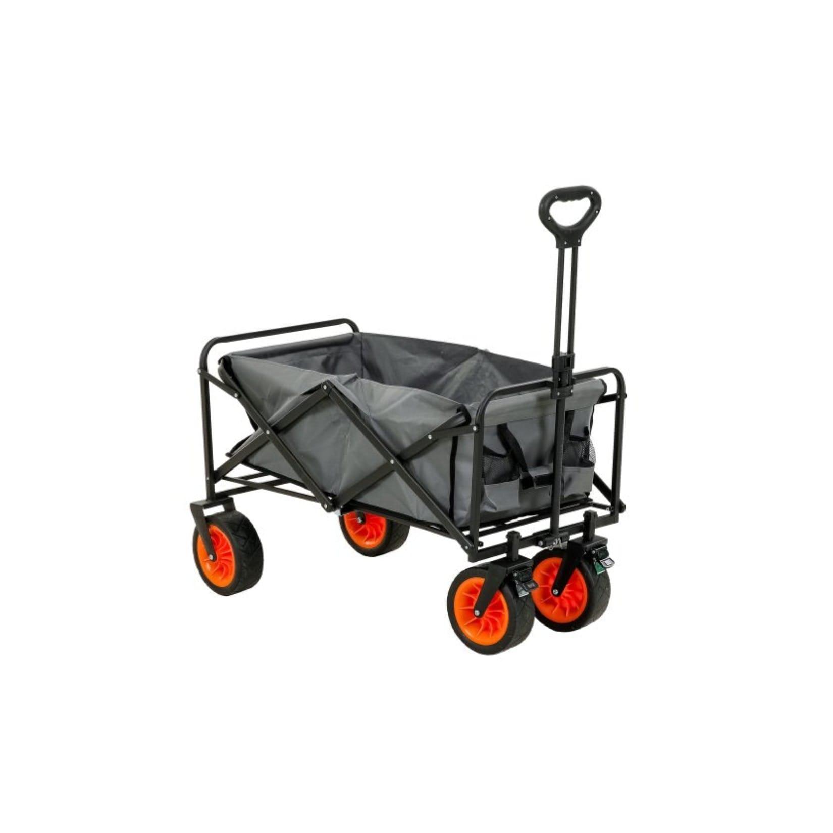 Outdoor-Bollerwagen mit 4 Räder - Platzsparend klappbar & vielseitig