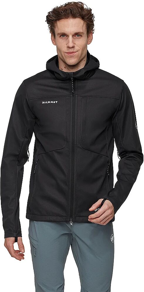 MAMMUT Herren Softshell Jacke Ultimate VIII Hoodie schwarz   M M