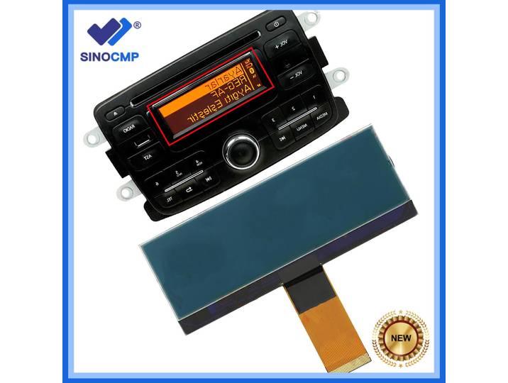 1pc écran LCD autoradio stéréo AGC-1220RF-A AGC-0060RF-A pour Renault Duster Captur Logan symbole d'impulsion 3ème génération nouvelles pièces automobiles