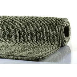 RHOMTUFT Badteppich PUR olive 60 x 100 cm