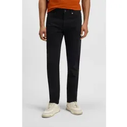 BOSS für Herren. 50521261 Jeans Delaware Bo schwarz (46/34), Lässig, Baumwolle