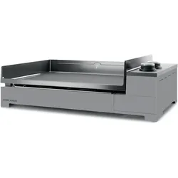 Planchaplatte Premium Gas Schwarz / Grau 60 A NG
