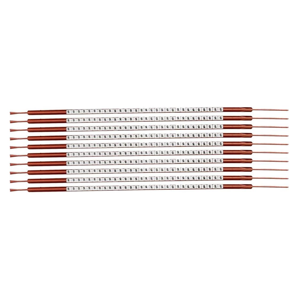 Brady ClipSleeve Kabelkennzeichnungen, Grösse 03 (SCN-03-9)
