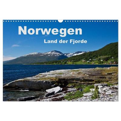 Norwegen - Land der Fjorde (Wandkalender 2027 DIN A3 quer), CALVENDO Monatskalender