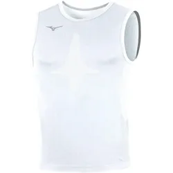 Mizuno, Herren, Funktionsshirt, Team Underwear (XL), Weiss