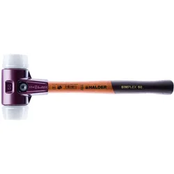 Halder, Hammer, Schonhammer SIMPLEX Länge 370 mm Kopf-Ø 50 mm Holz (675 g)