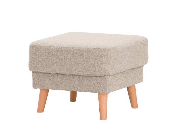 Repose-pied Bette II 54 x 46 x 54cm Gris/Gris clair