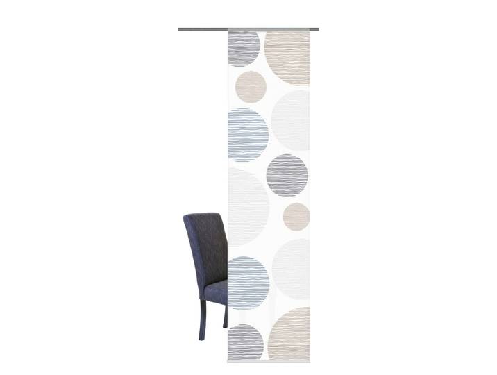 Schiebegardine HOME WOHNIDEEN Corry , grau (stein), B:60cm H:245cm, Polyester, Gardinen, Schiebegardine, HxB: 245x60, inkl. Befestigungszubehör