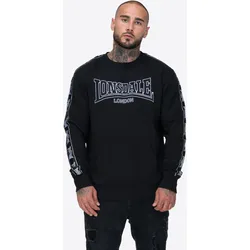 Lonsdale Herren Rundhals Sweatshirt normale Passform KIRKLINTON