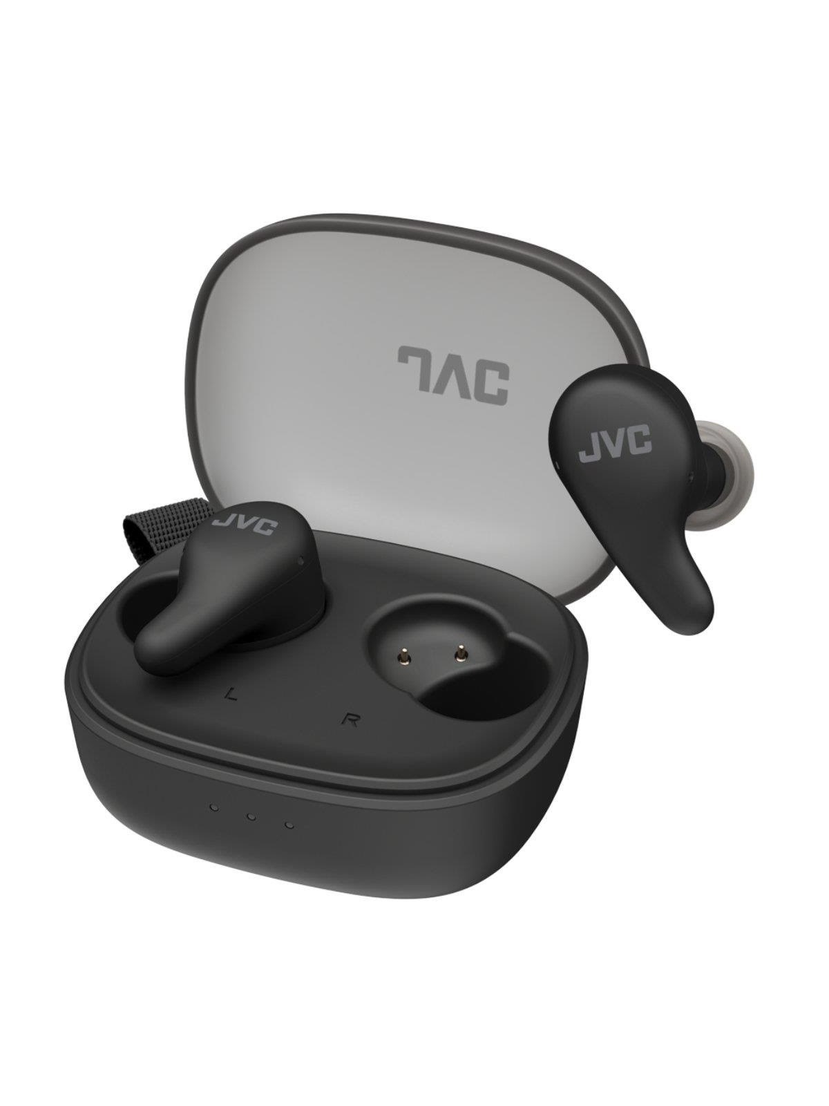 JVC HA-A23T Noise Cancelling Ear Buds - sort