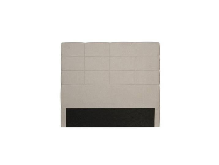 Tête de lit en tissu WILLY - Beige Largeur - 140 cm