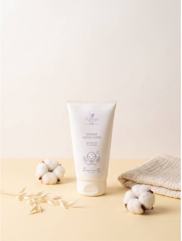 yuniwa cosmetics Crema Viso e Corpo Baby Nutriente Intensiva