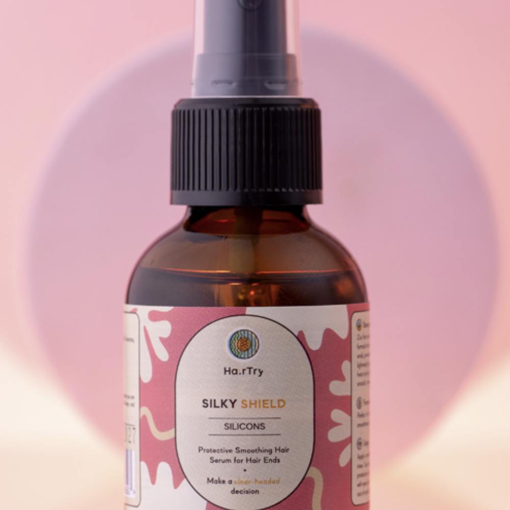 HairTry Silky Shield Protective Smoothing Serum for the Ends of the Hair 50mL Expiration Date: 2027-01-30
