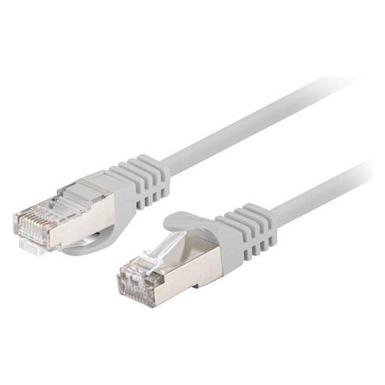 Lanberg Patchkabel Kat.6 FTP 1M 10er Ordner grau (F/UTP, FTP, CAT6, 1 m) (PCF6-20CC-0100-S)