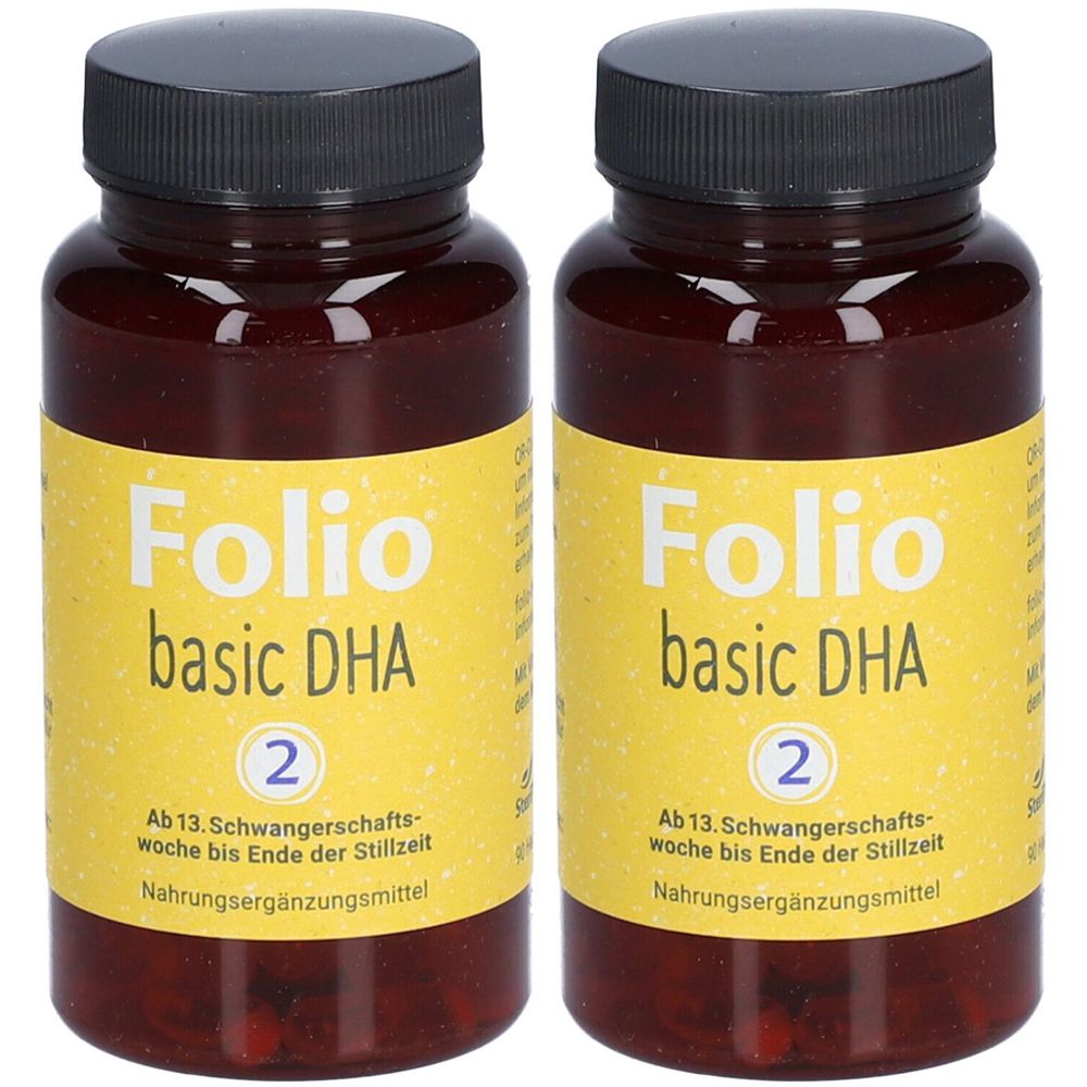 2x Folio 2 basic DHA Hartkapseln 2x90 St