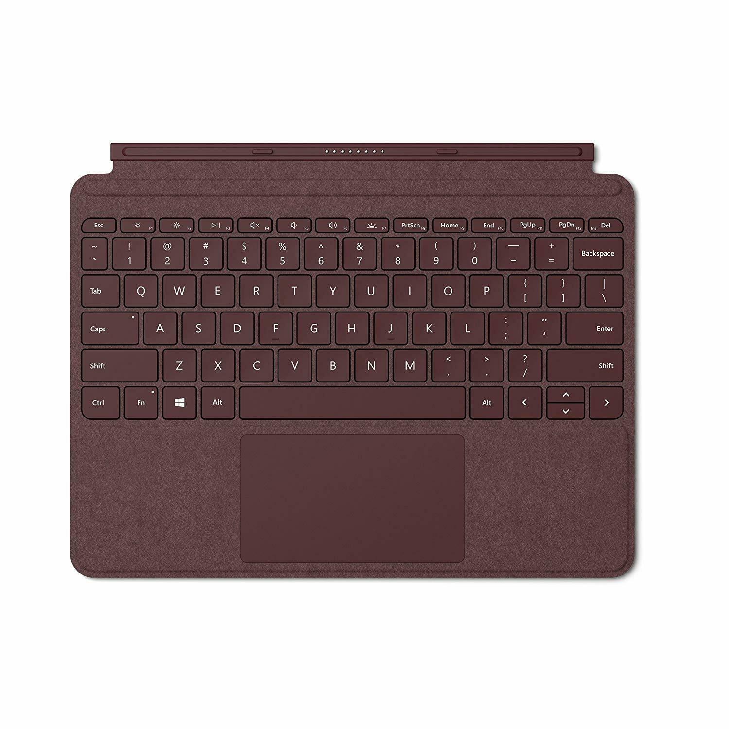 Microsoft Surface Go Signature Type Cover, QWERTY, Holländisch, Microsoft, Surface Go, Burgund, 25,4 cm (10")