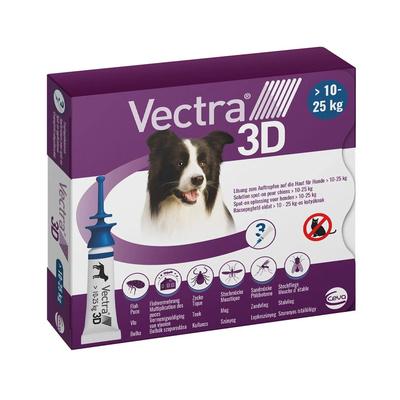 Vectra 3D Lsg.z.Auftro.a.d.Haut f.Hunde ü.10-25 kg 3 St Lösung
