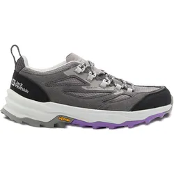 Jack Wolfskin, Damen, Wanderschuhe, Cyrox Vent Low W (42), Grau