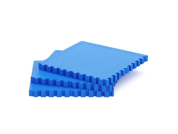 Bodenschutzmatte 61 x 61 cm 12er Set blau