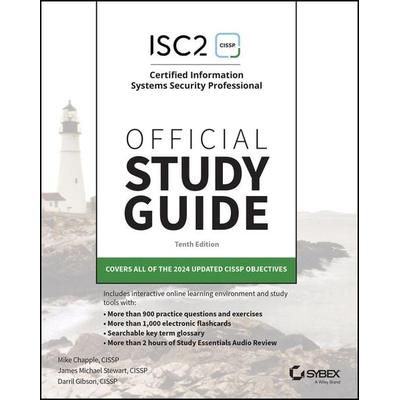 (ISC)2 CISSP Certified Information Systems Security Professional Official Study Guide, Taschenbuch von Mike Chapple,James Michael Stewart,Darril