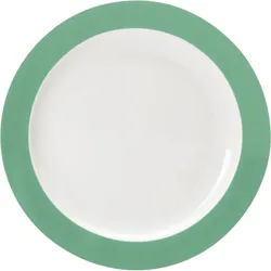 COLOURS Dessertteller (mit Fahne) - (Ø 18 cm) - Petrol, 6er Set
