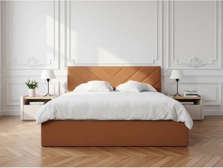 Lit coffre ROMANE 140x190