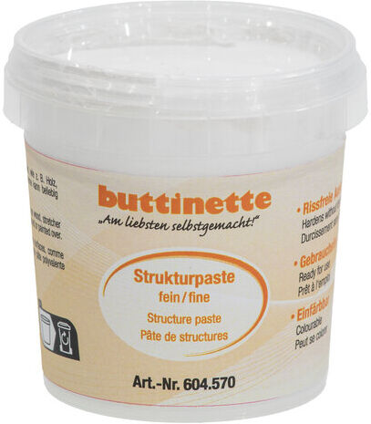 buttinette Strukturpaste, fein, 225 g