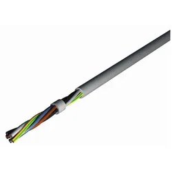 RS PRO, Kabelleitung, En 50525-2-11 0, PVC Flexibles Kabel Grau (50 m)
