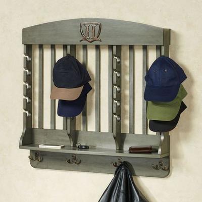 Touch of Class Deluxe Horizontal Cap Rack Gray 20 Cap, 20 Cap, Gray