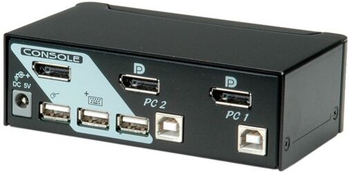 ROLINE 14.01.3327 switch per keyboard-video-mouse (kvm) Nero (14.01.3327)