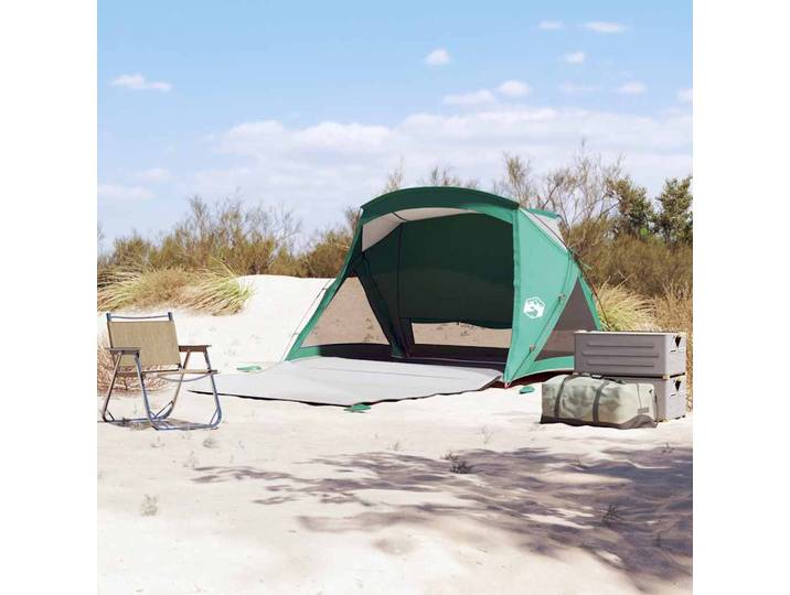 vidaXL Strandzelt 2 Personen Seegrün Wasserdicht