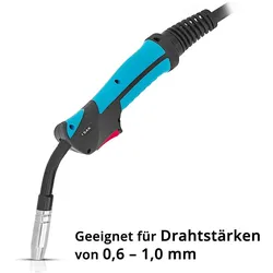 Stahlwerk, Schweissgerät Zubehör, AK15/MB15 Schweissbrenner-Set mit Halter und 3 Meter Schlauchpaket