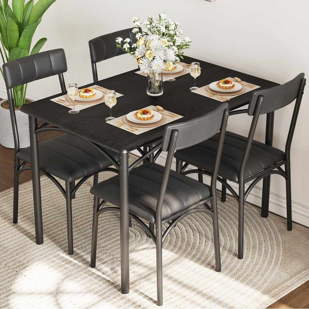 Rio Dining Set Black