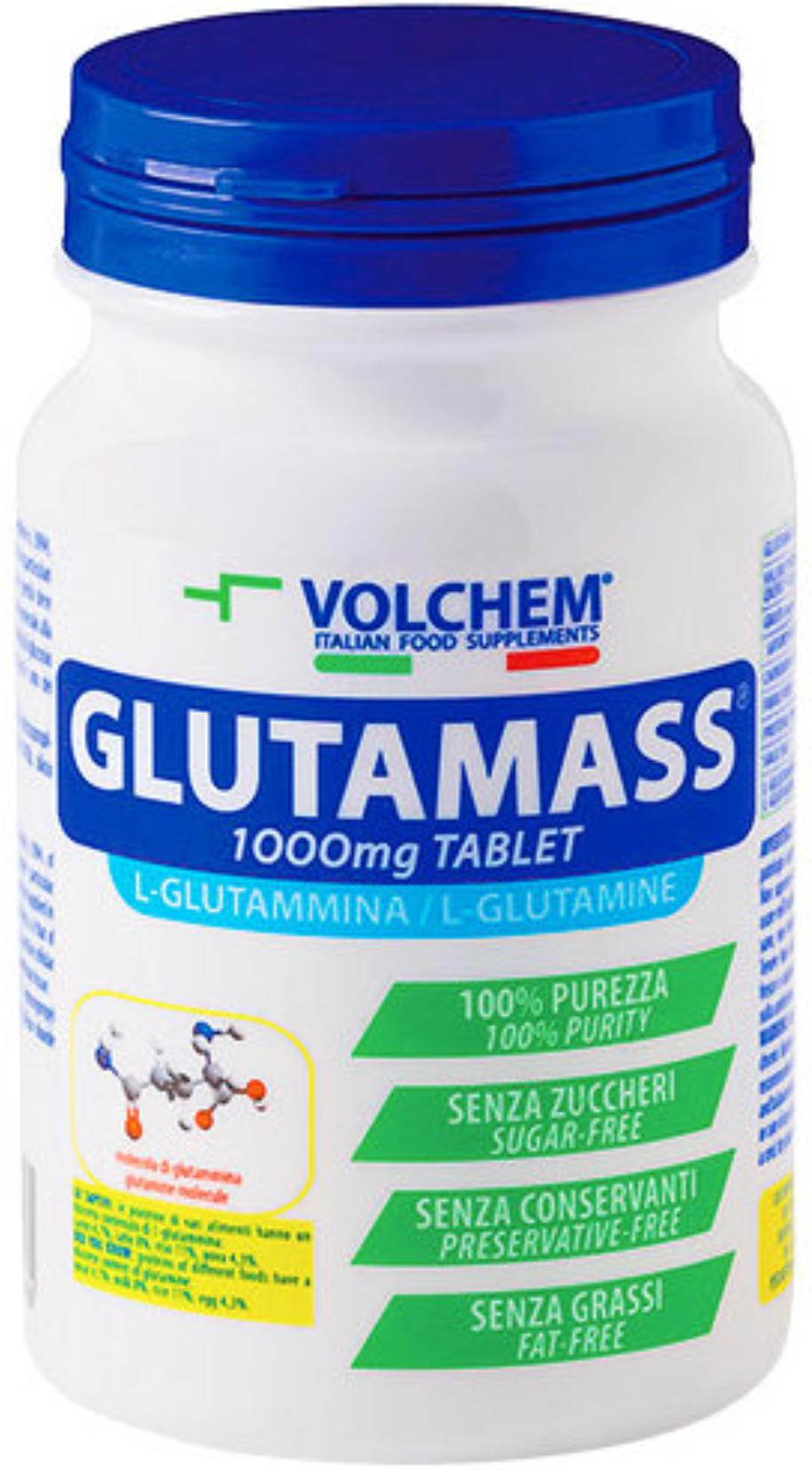 VOLCHEM Glutamass 1000mg Tablet 120 Compresse 