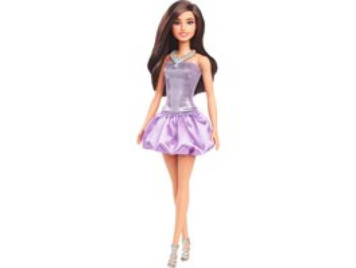 BARBIE Poupée collection - You can be anything (HYT92_Fashionista robe violette)