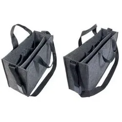 Sigel Desk Sharing Bag L (17.30"), Notebooktasche, Grau